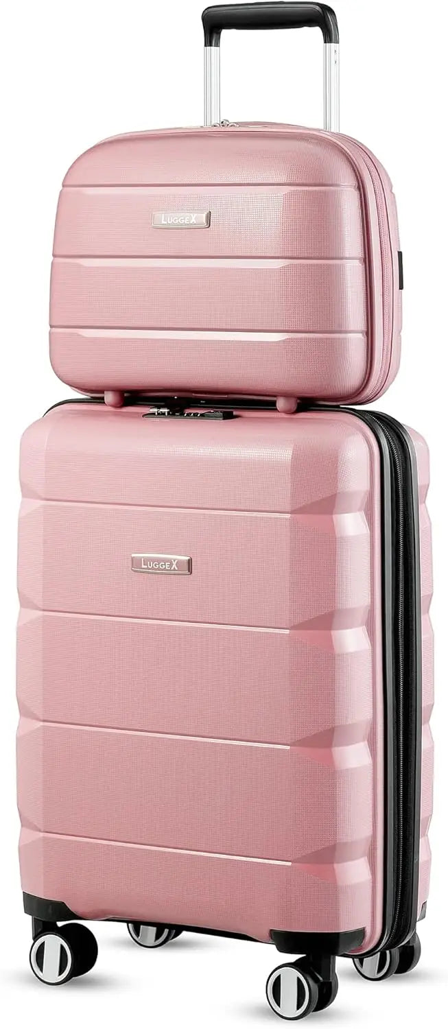 2pcs Carry on Luggage with Spinner Wheels