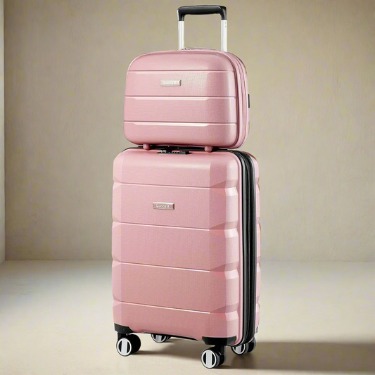 2pcs Carry on Luggage with Spinner Wheels